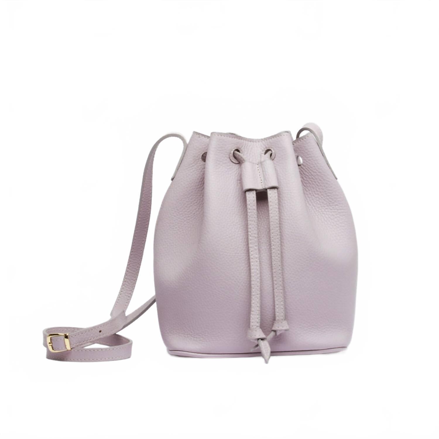 New Mesch Women's Madison Bucket Bag In Lilac